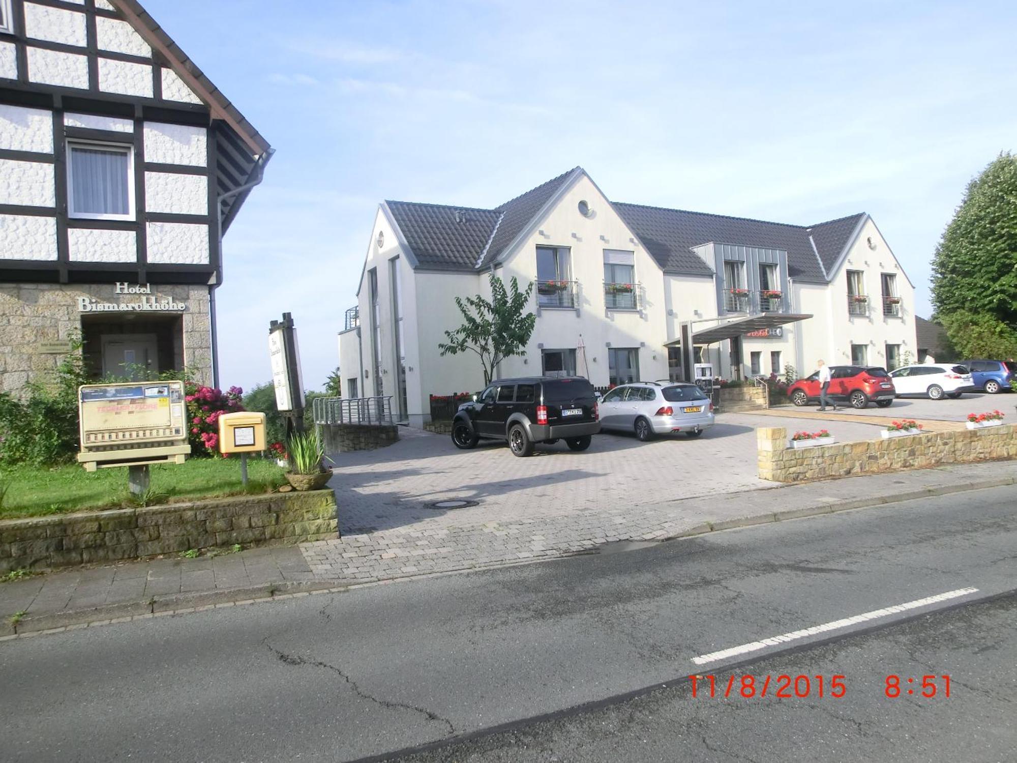 Hotel Bismarckhoehe Tecklenburg Exterior foto